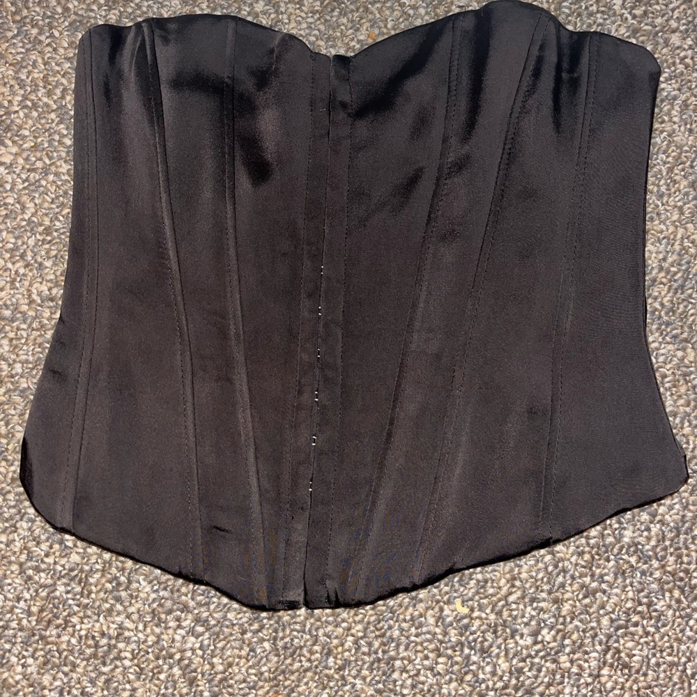Zara Black Corset Top
